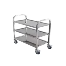 Service trolley Stainless Steel
